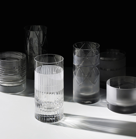 Elements long drink glass in various cuts