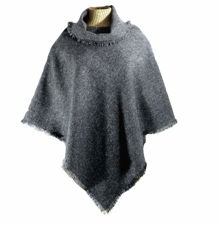 Donegal Tweed Poncho