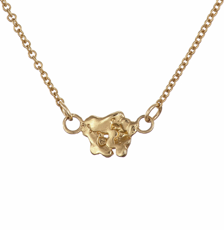 Solid Gold 9k The Giant's Causeway Necklace