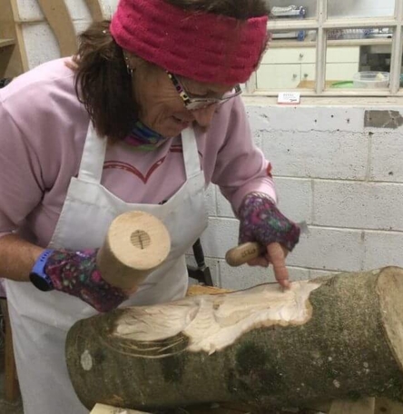 Carving A Woodspirit