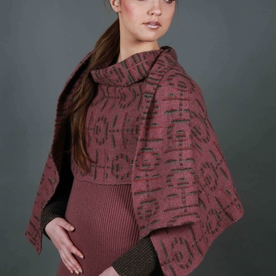 Retro Flower Patterned Wrap/Scarf