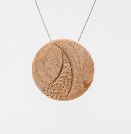 Maple Disc Pendant