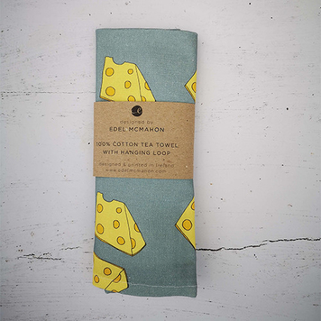 Tea towel: Cheese Design