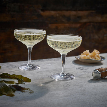 Tonn champagne coupe glass – pair