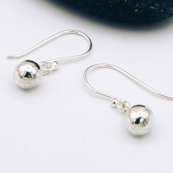 Solid Sterling Silver “Teardrop” Earrings