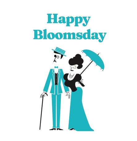 Bloomsday Greeting Card