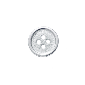 Button Pin in Sterling Silver