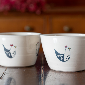 French Hen Cereal Bowl