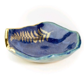 Lapis Fern Bowl