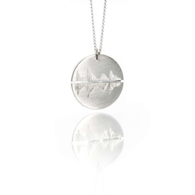 Resonate - Grafton Street on a summers day Sterling Silver pendant
