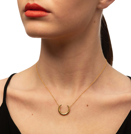Solid Gold 9k Torc Necklace