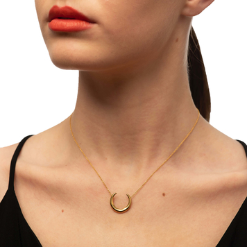 Solid Gold 9k Torc Necklace