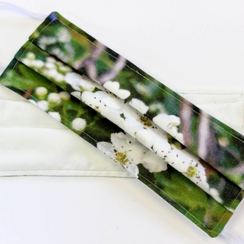 Touched by Nature-Hawthorn Blossom Mask
