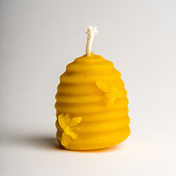 Skep Beeswax candle